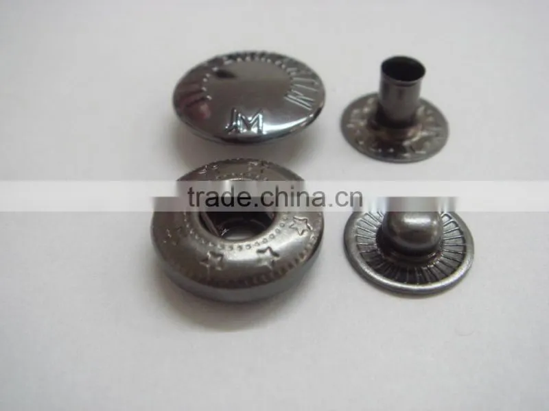 15mm most used good polished hung electric snap button
