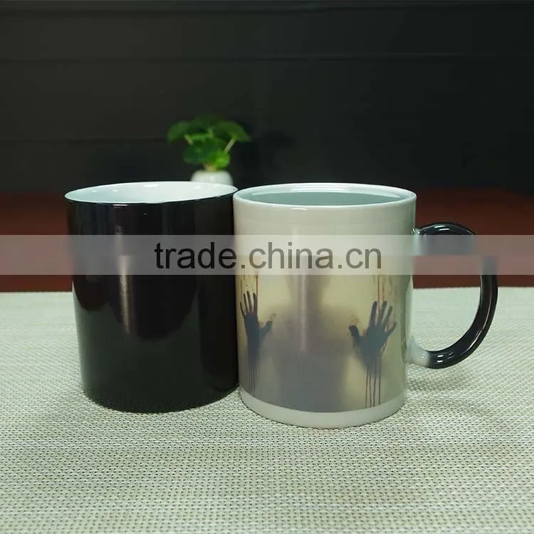 Promotional gift custom logo cold sensitive tumbler