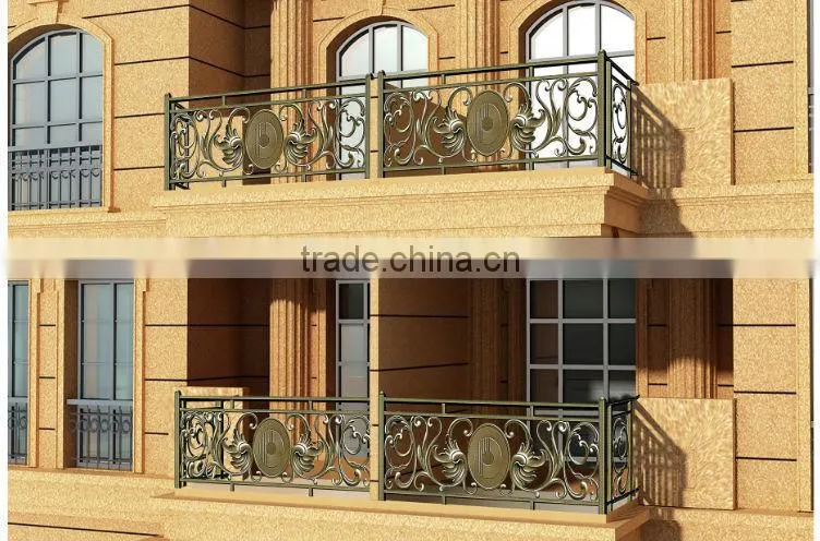 fashionable design aluminium stair railing