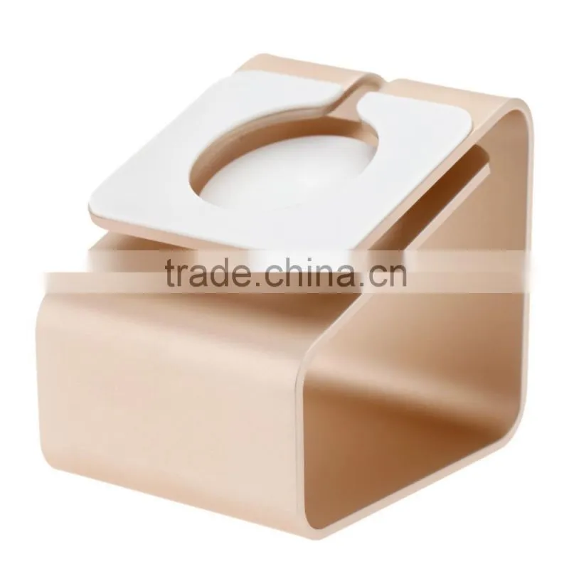 Aluminum Metal Charging Stand for Apple Watch Magnetic Charger & Wireless Charger Iwatch Charging Station Bracket Dock 38mm 42mm