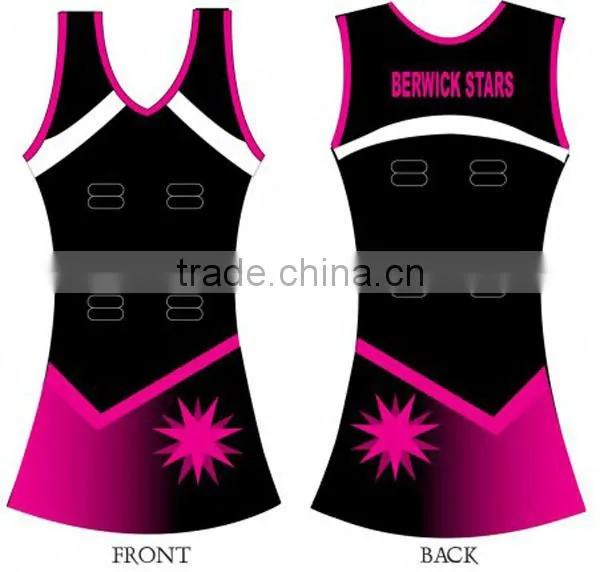 New design netball dress for high school team