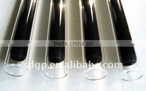 Solar glass vacuum tube