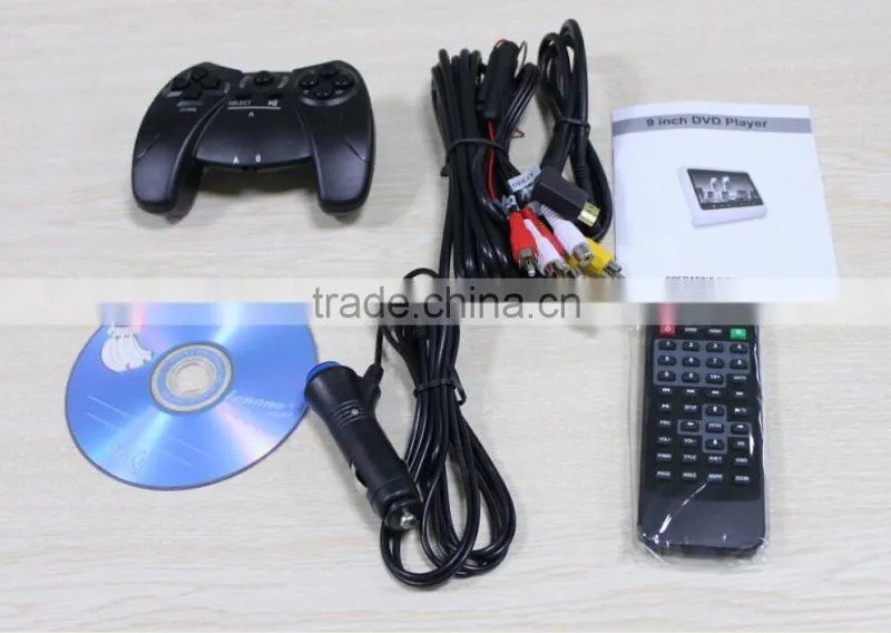 High quality classical good price pioneer headrest car dvd player for bmw e46