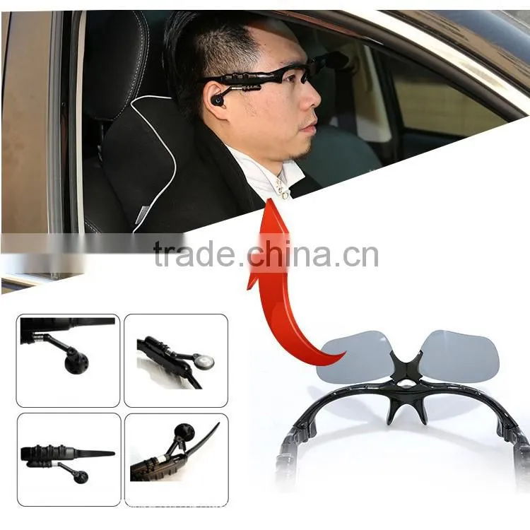 2016 New Wireless bluetooth polarized sunglasses Stereo Music Phone Call Headset for Music BT103
