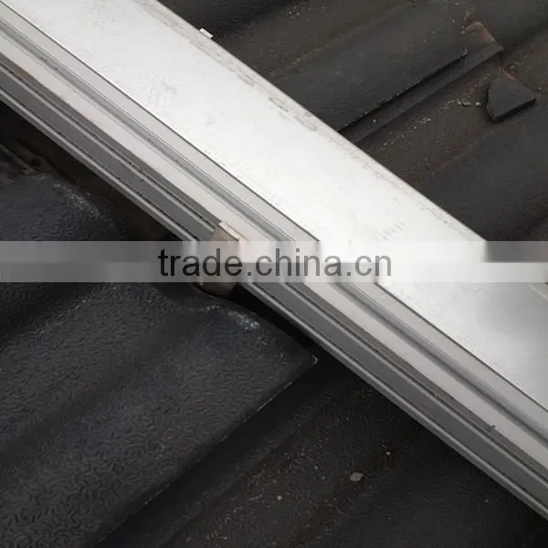 Pitched roof PV mounting structure system
