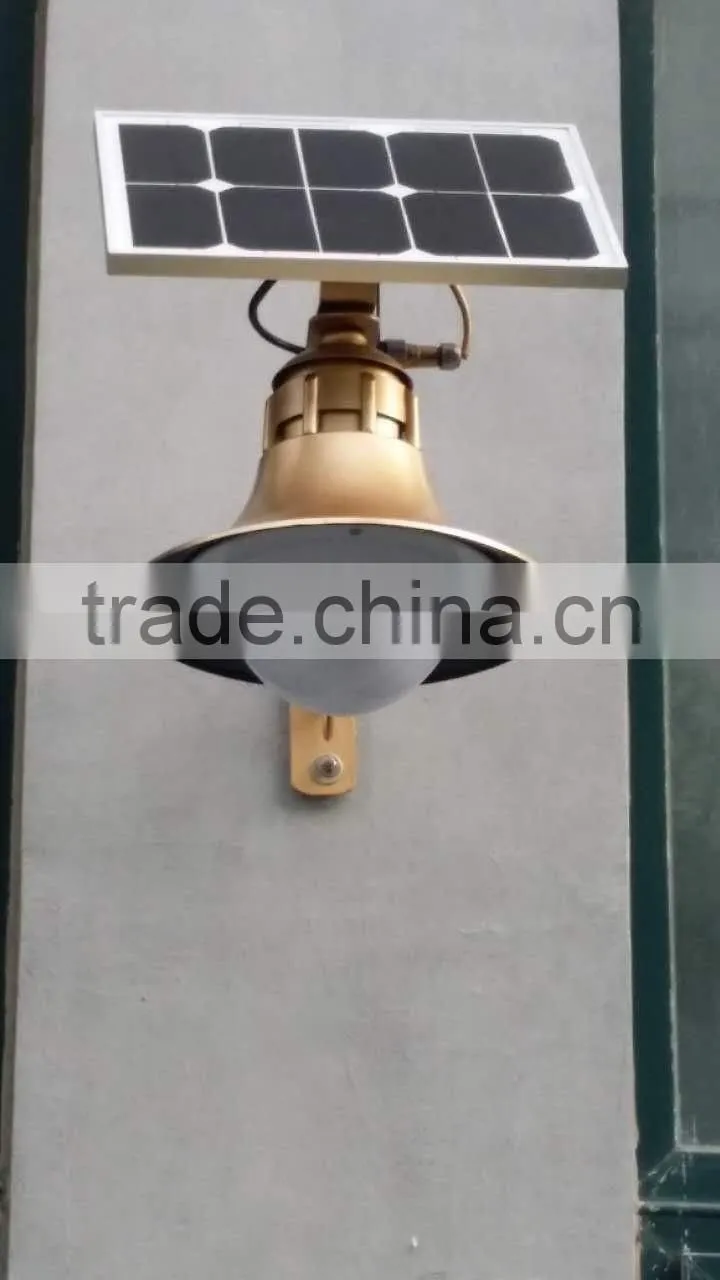 Free lighting 10w solar energy courtyard lamp