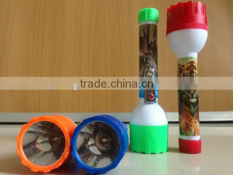 New design plastic mini led flashlight