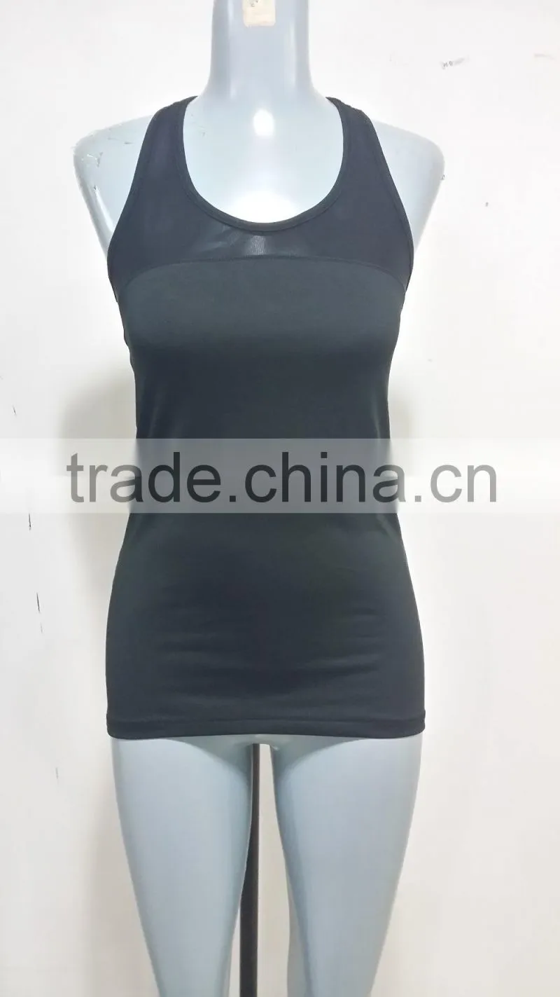 Santic wholesale fitness clothing plus size women clothing tank top
