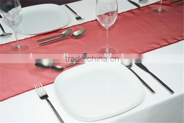 2014 High Quality Organza Table Runner for Decoration