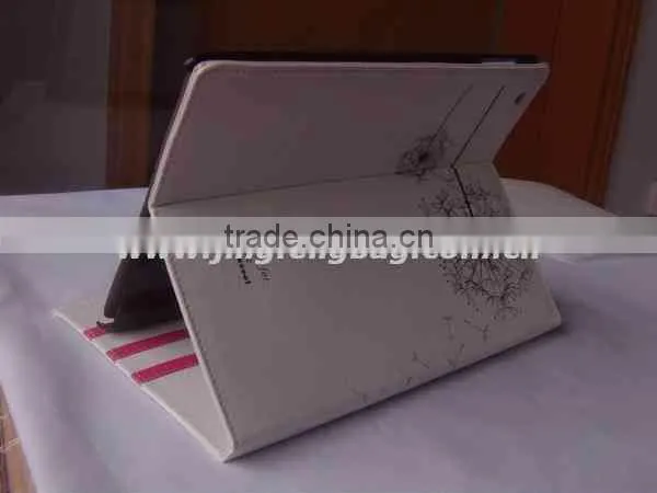 newest design hot sale leather tablet case
