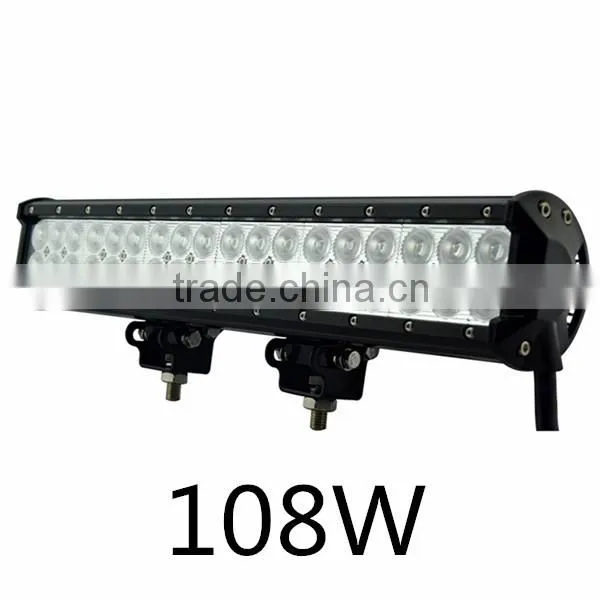 Wholesale double row 18w 36w 72w 108w 126w 180w 234w 288w 4" 6" 12" 18" 20" 28" 36" 50" led light bar for atv utv off road