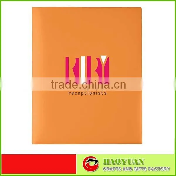 2015 Hot selling A4 PP office portfolio organizer