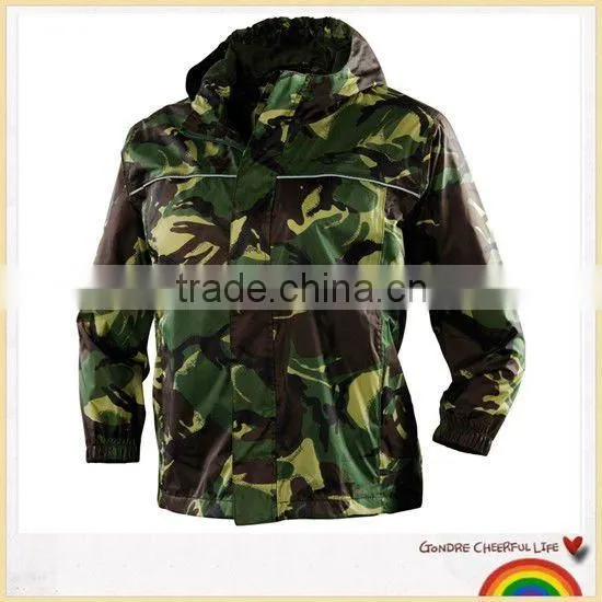 Boys hooded rain jacket