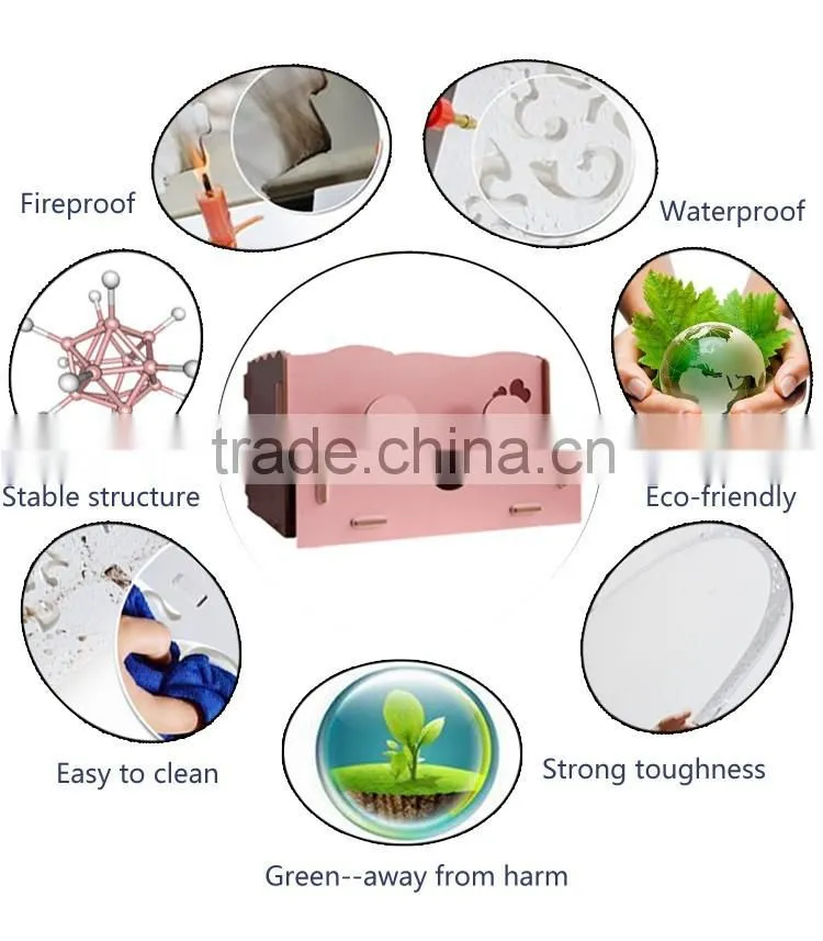 HOME-GJ hot sale pink decorative storage boxes wholesale, exquisite design makeup storage box