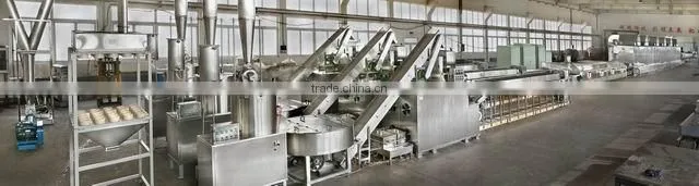 Auotmatic non-fried extruding cereal grains Instant Noodle production line