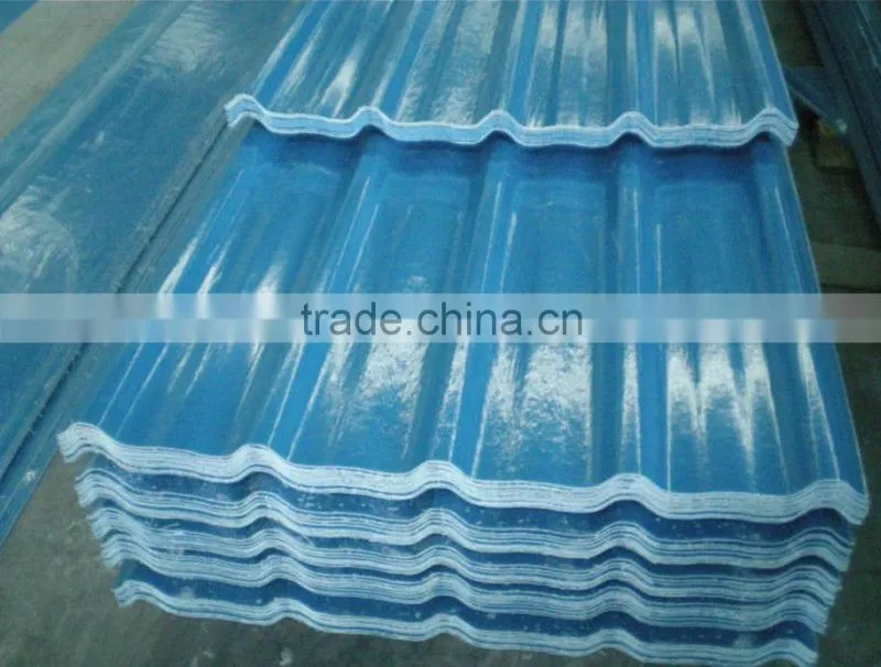 High Strength Light Weight FRP GRP corrugated sheet Durable Roof sheet