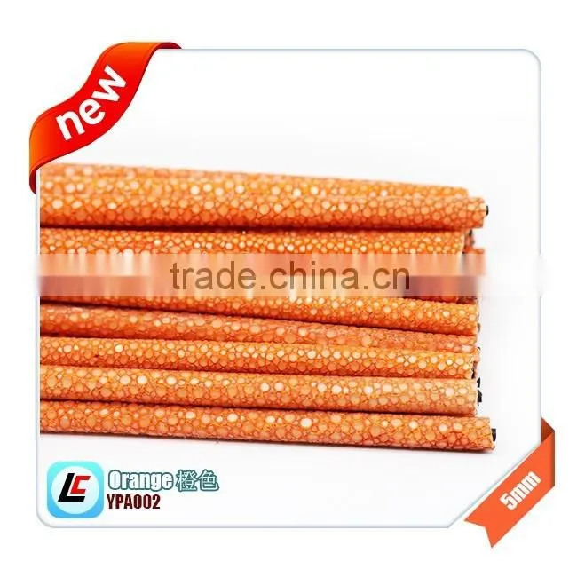 High quality Luxury stingray leather cord for bracelet making, stingray skin cord