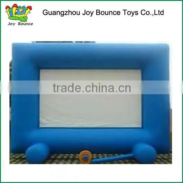 outdoor advertising inflatable screen/ movie video screen for sale