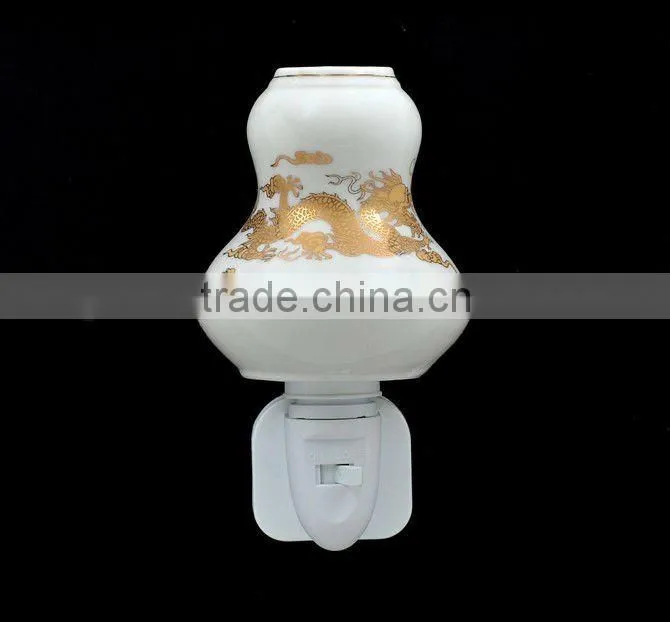 decal night lamp, with relief sculpture