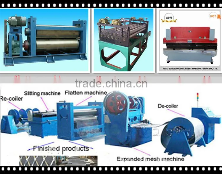New design expanded metal mesh machine with high quality