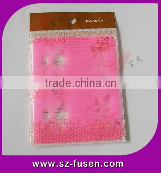 Self-stick hook and loop hair tape