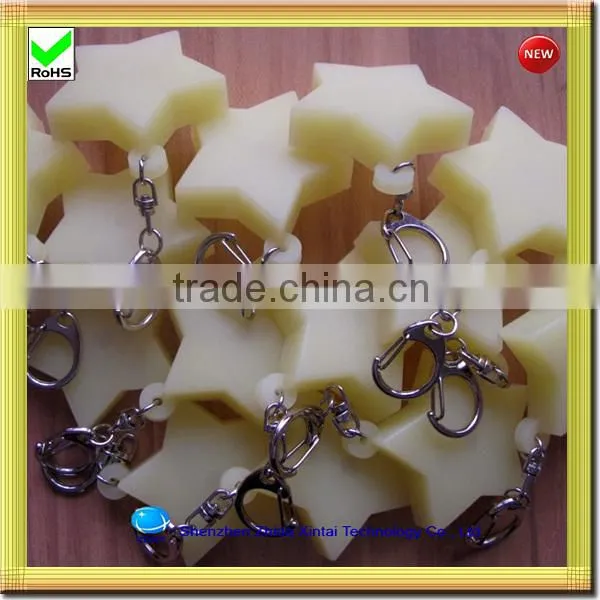 China factory silicone all types of keychains