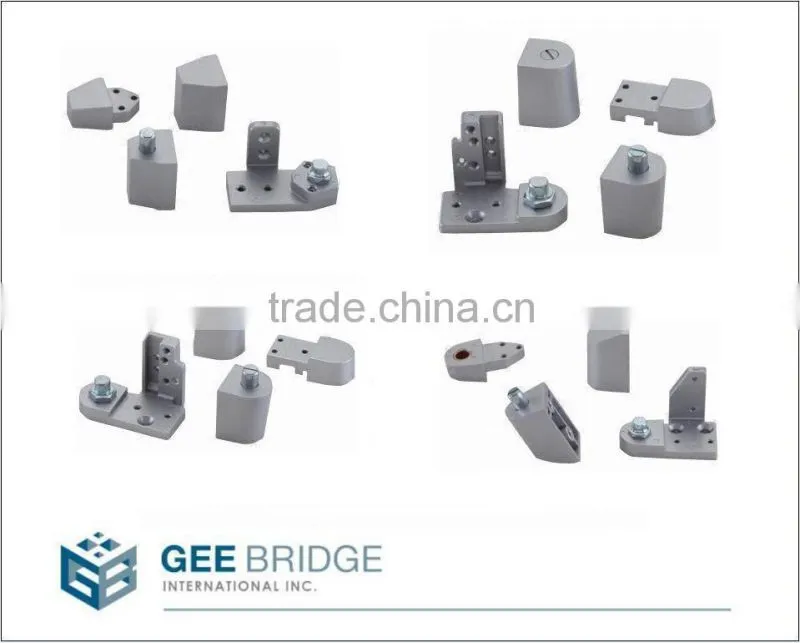 0203605 Window Accessories Aluminum Offset Door Pivot Hinge - Right Hand / Left Hand