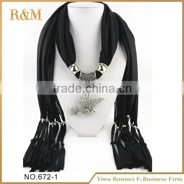 Best selling fine quality bird scarf fine workmanship