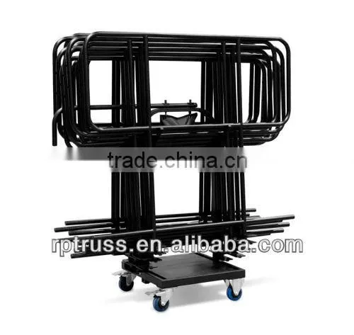 portable Intelligent aluminum stage with portable risers