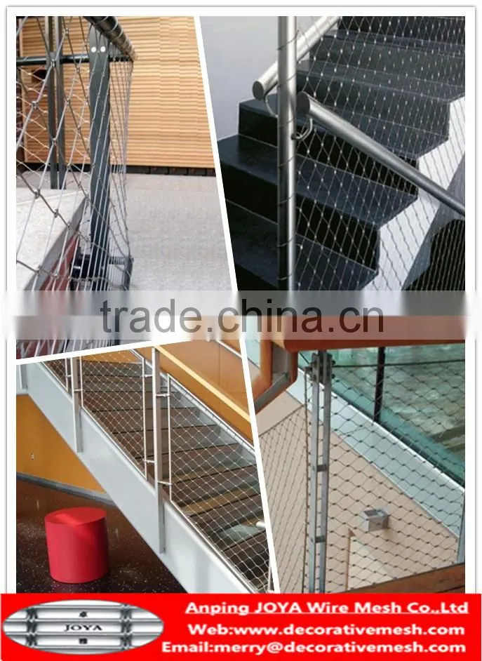 standard stainless steel wire rope mesh net