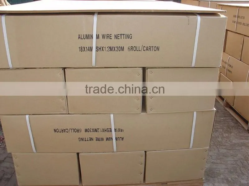 aluminum window screen 18X16mesh to prevent insect