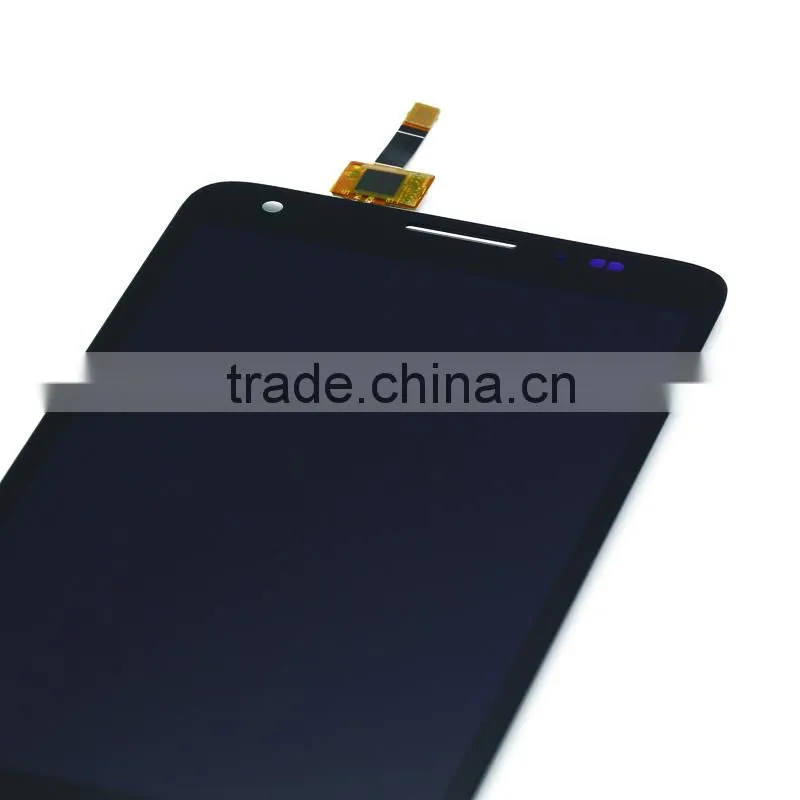 Wholesale OEM LCD Display With Touch Screen Assembly For Huawei Honor 3X G750 - Black