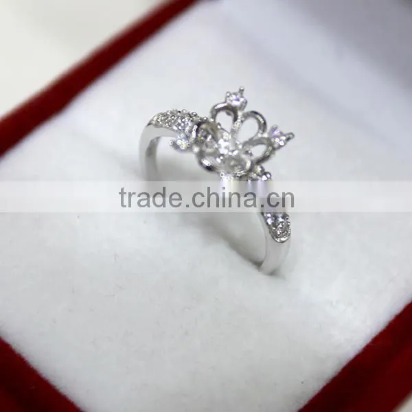 black pearl wholesale price natural fashion pearl round ring real 925 silver ring