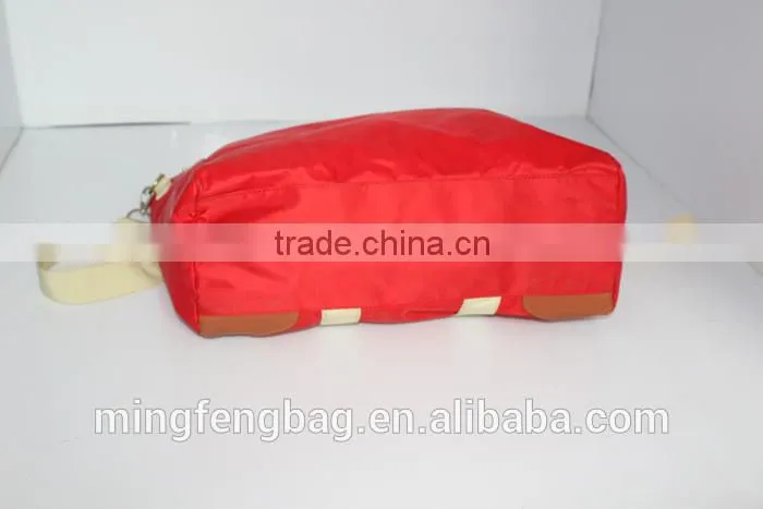 Wholesale Costom High Quality Fashionable Waterproof 600D Oxford Tote and Shoulder Women Bag