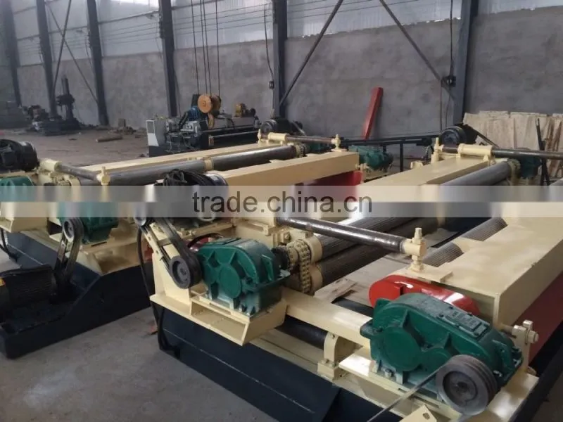 Veneer Peeling Machine/ wood veneer cutting machine