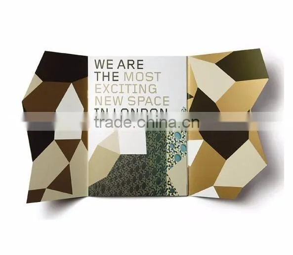 pocket flip brochure printing