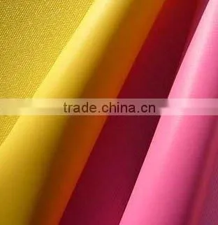 pu coated fabric/ Sheer Pearlized PU Coated Nylon Taffeta Fabric