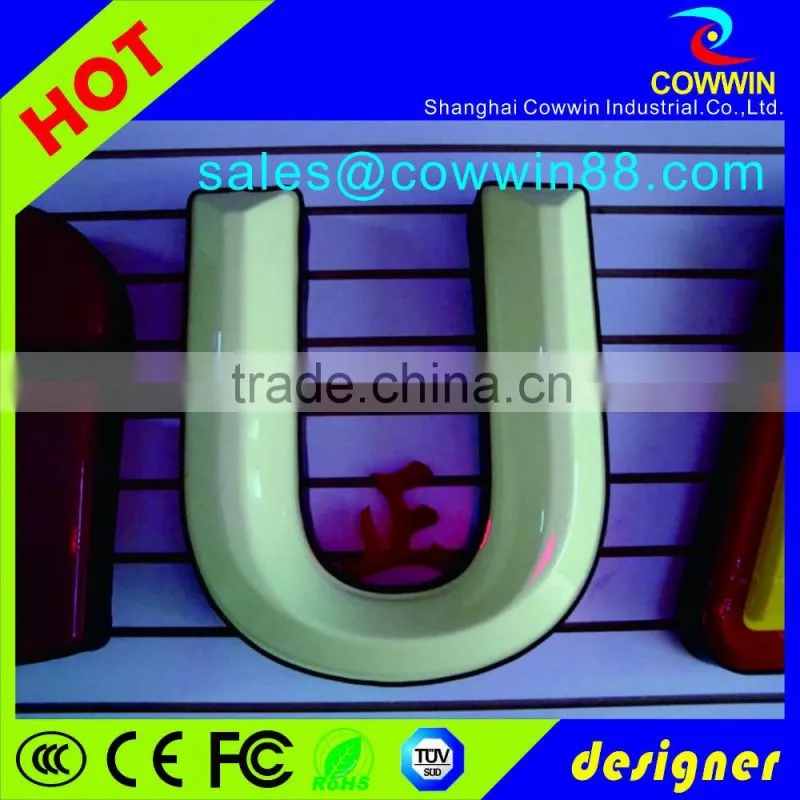2016 Acrylic vacuum forming thick plastic LED letter light box