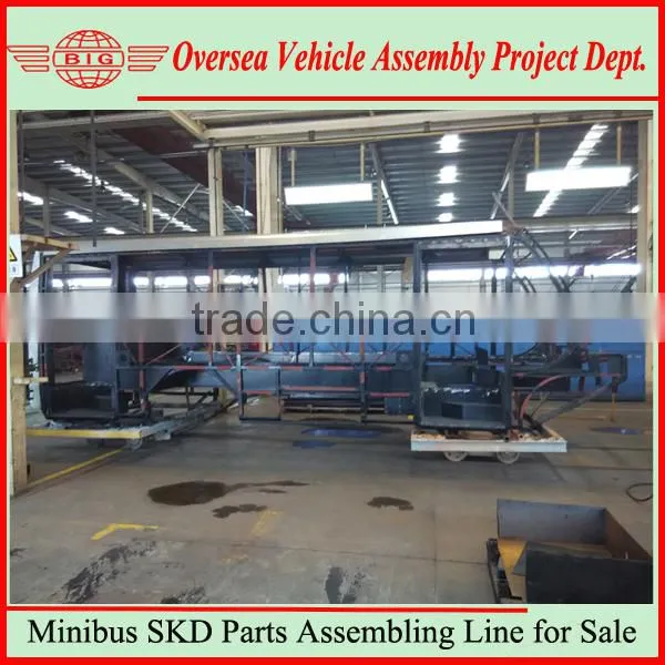 Building First Coaches Production Line and Equipments In Africa Countries