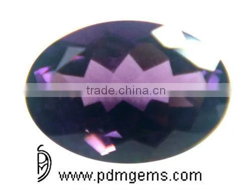 Amethyst Gemstone Oval Cut Faceted Lot For Gold Necklace From Wholesaler