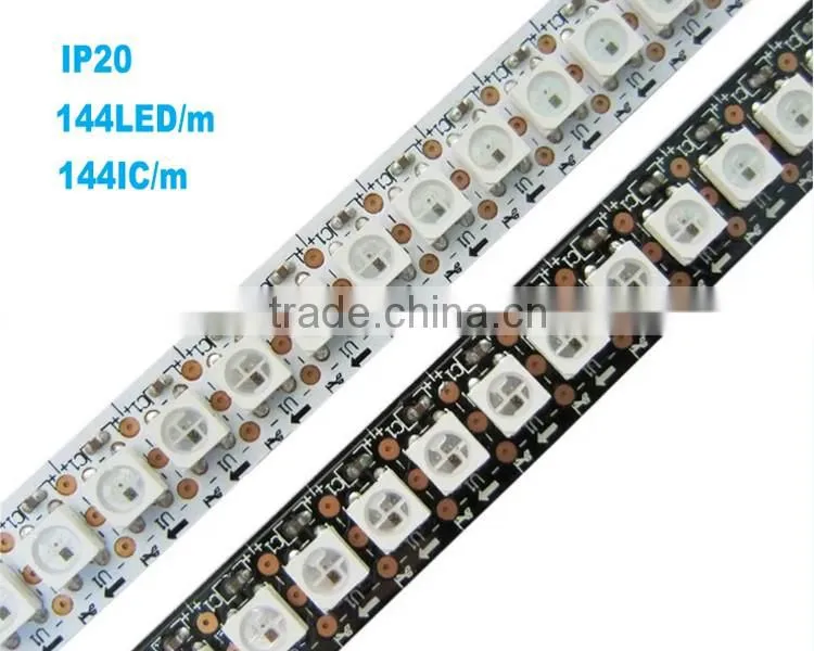 WS2812B addressable smart led pixel strip tape dc5v 30/60/144led/m