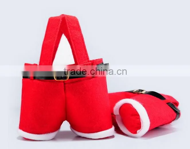 Santa pants bag for candy Gift