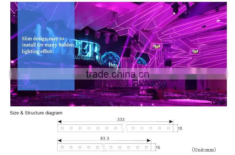 slim led magic dragon bar light for night club, maken any shape by your mind