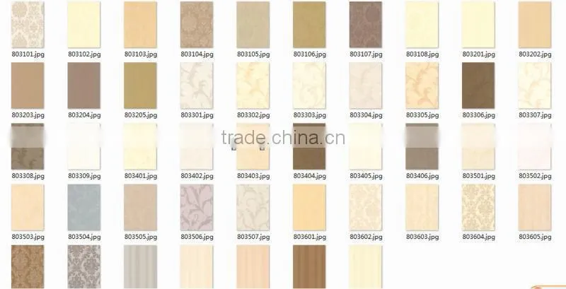 2014 waterproof home decor vinyl wallpaper 3d wall paper