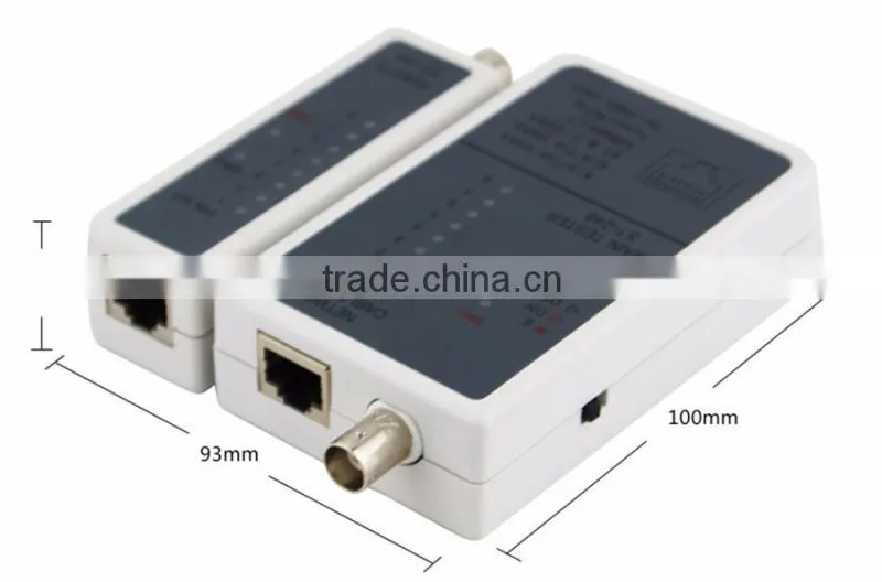 High quality cable tester for utp/stp ri45 bnc cable tester