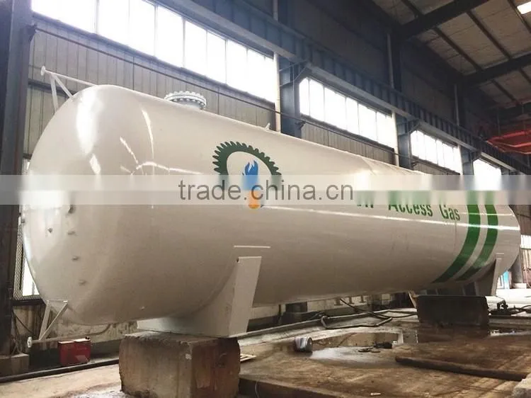 Factory sale customized high quality top grade Q345R/Q370R 80m3 propane storage tank for lpg