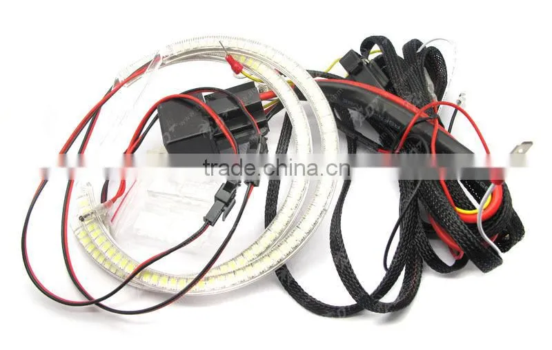 SMD Angel Eyes for BMW E46 with Projector 66SMD 131mm SMD Ring Kit Halo rings 2 door for BMW E36 E38 E39 E46 with projector