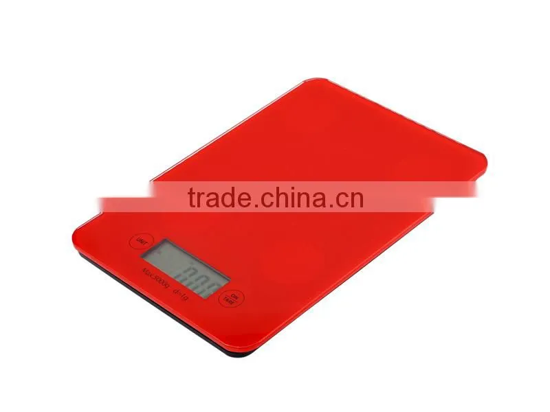 Electronic kitchen scale with auto zero resetting and auto shut off/digital kitchen scale