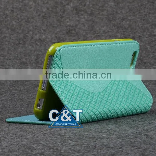 C&T S Pattern PU Leather Wallet Type Magnet Design Flip Stand Case for Nokia Lumia 730