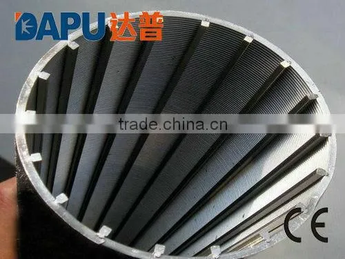 Wedge wire strainer welding machine